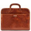 Sorrento - Document Leather briefcase (Farba Hnedá)