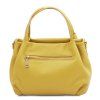 Nora - Soft leather handbag (Farba Karamelová)