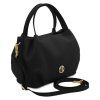 Nora - Soft leather handbag (Farba Karamelová)
