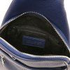 Albert - Soft leather crossover bag (Farba Koňaková)