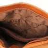 Mäkká kožená taška cez rameno so strapcami TL Bag Tuscany Leather