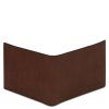 Exclusive 2 fold leather wallet for men (Farba Hnedá)