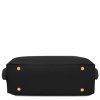 Agatha - Leather handbag (Farba Biela)