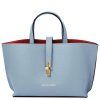 Agatha - Leather handbag (Farba Biela)