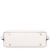 Agatha - Leather handbag (Farba Biela)