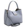 Clio - Leather secchiello bag (Farba Pastelovo žltá)