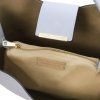 Clio - Leather secchiello bag (Farba Pastelovo žltá)