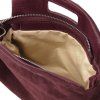 Semišová kožená kabelka so strapcami Nomade - Tuscany Leather