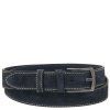 Casual suede leather belt 35mm (Farba Hnedá)