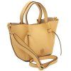 Legame - Leather handbag - Small size (Farba Coral)