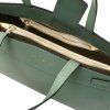 Musa - Leather handbag (Farba Mint Green)