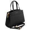 Musa - Leather handbag (Farba Mint Green)