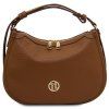 Hoblò - Soft leather handbag (Farba Biela)
