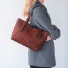 Kožená shopper kabelka Libra - Tuscany Leather