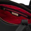 Libra - Leather shoulder bag (Farba Hnedá)