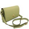 Kožená crossbody kabelka Biscuit - Tuscany Leather