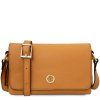 Kožená crossbody kabelka Biscuit - Tuscany Leather