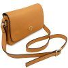 Kožená crossbody kabelka Biscuit - Tuscany Leather