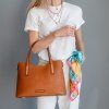Kožená shopper kabelka Olimpia - Tuscany Leather