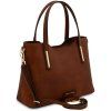 Kožená shopper kabelka Olimpia - Tuscany Leather
