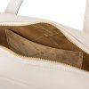 Eclaire - Leather shoulder bag (Farba Béžová)