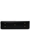 Eclaire - Leather shoulder bag (Farba Denim)