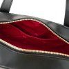 Eclaire - Leather shoulder bag (Farba Denim)