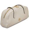 Eclaire - Leather shoulder bag (Farba Béžová)