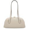 Eclaire - Leather shoulder bag (Farba Béžová)