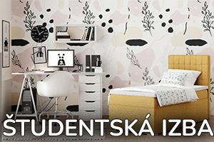 Nábytok a postele do študentskej izby