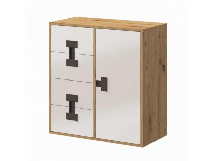 Komoda INDEX 07 BIELA