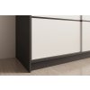 ADRK 24 12 17 Calma szafa 150cm czarny biały detal