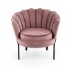 Kreslo Angelo ružová 2