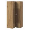Rohová skriňa Index 03 dub artisan