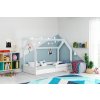 Detská masívna posteľ Domek 1