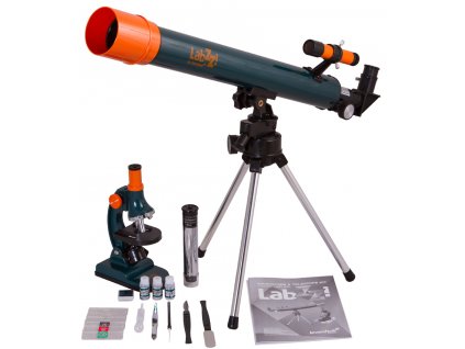 Sada mikroskopu a hvězdářského dalekohledu Levenhuk LabZZ MT2