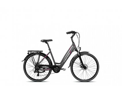 Elektrokolo Capriolo E-City Lady 28 E-BIKE šedá