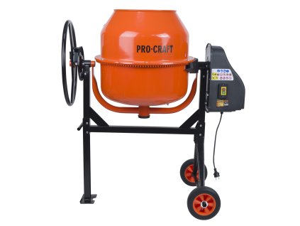 Míchačka na beton 140L Procraft PCM140 | PCM140 + 3 roky záruka a servis PLUS - reklamace bez starostí