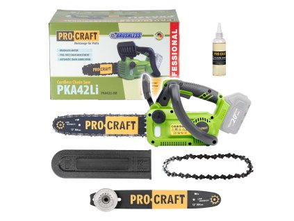 6346 aku retezova pila procraft pka42li bez baterie a nabijecky pka42li