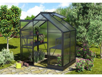 skleník VITAVIA APOLLO 2500 PC 6 mm černý LG4391
