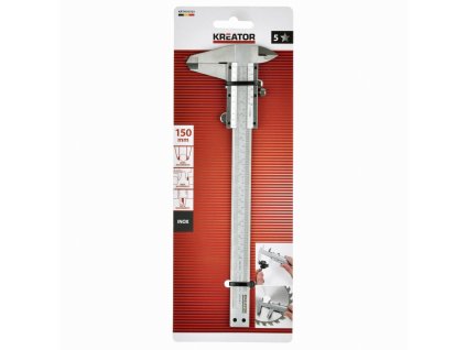 KRTH70703 - Posuvné měřítko nerez 150 mm  + 1x pracovní rukavice zdarma a extra servis