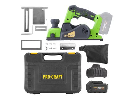 8463 sada aku hoblik procraft pe20bl s baterii 20v 4ah a nabijeckou 201 spe20blbb 204 201