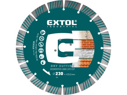 kotouc diamantovy rezny segmentovy long life cut suche rezani o 230x22 2x2 3mm img 8703038 fd 99