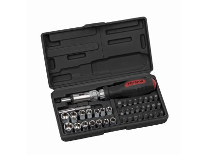 KRTH30101 - Ráčnový šroubovák 40 ks sada