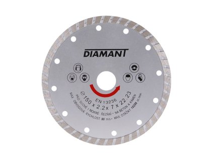 Kotouč diamantový DIAMANT 150x2.2x22.2mm TURBO