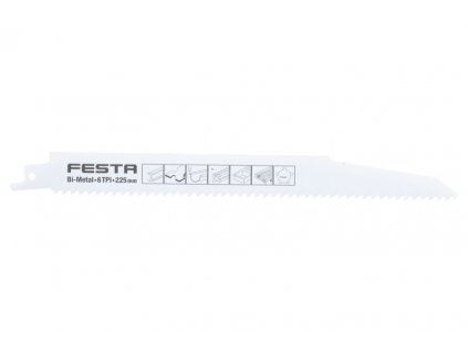 Plátek pilový FESTA do ocasky 225x22x1.6mm, BiM 3ks
