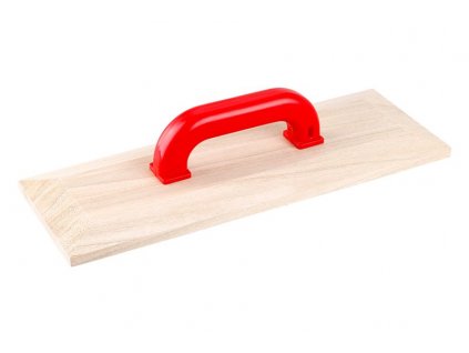Hladítko dřevěné s plastovou rukojetí 400x140mm