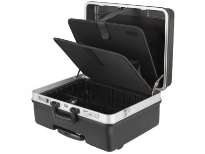 Kufr na nářadí na kolečkách, ABS, 500 x 400 x 255 mm - AH15021  + Praktický dárek - kvalitní pracovní rukavice