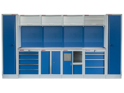 Kvalitní PROFI BLUE dílenský nábytek 3920 x 495 x 2000 mm - MTGS1301AW