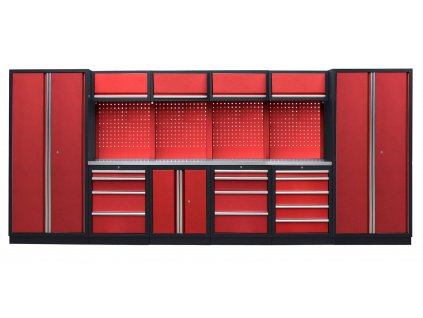 Kvalitní PROFI RED dílenský nábytek - 4535 x 2000 x 495 mm - RTGS1300A22